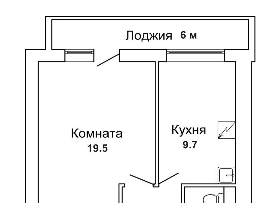 квартира г Москва метро Беломорская ул Беломорская 3к/1 фото 16