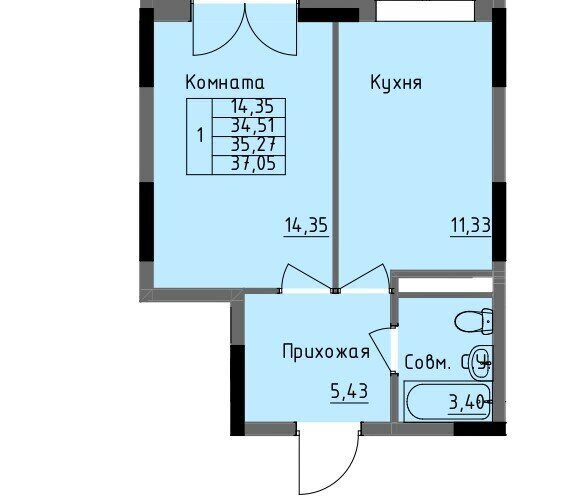 квартира г Ижевск р-н Ленинский Строитель ул Луначарского фото 1