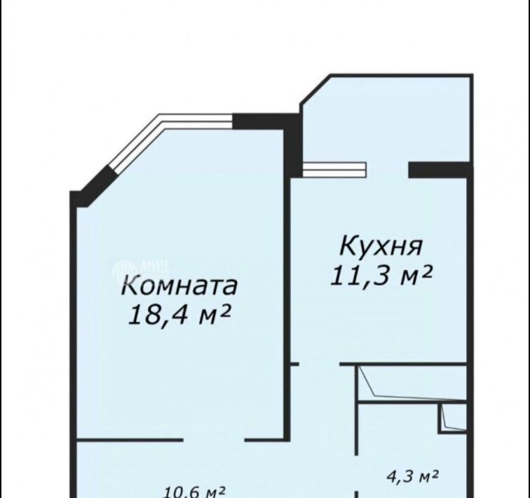 квартира г Котельники мкр Южный 14 ЖК «Зеленый Остров» Котельники фото 22