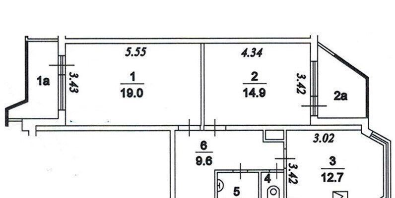 квартира г Москва метро Народное Ополчение ул Маршала Тухачевского 33 фото 2