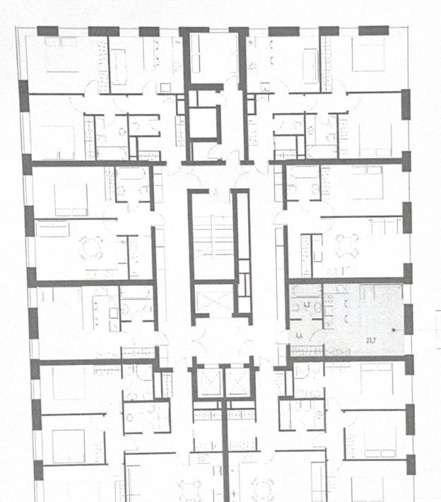 квартира г Москва метро Стахановская проезд Грайвороновский 2-й 44к/3 ЖК «Кварталы 21/19» муниципальный округ Рязанский фото 4