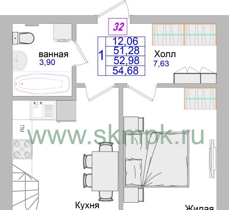 квартира р-н Светлогорский г Светлогорск пр-кт Калининградский 70е АПАРТ - ОТЕЛЬ «ЛАЗУРЬ» фото 1