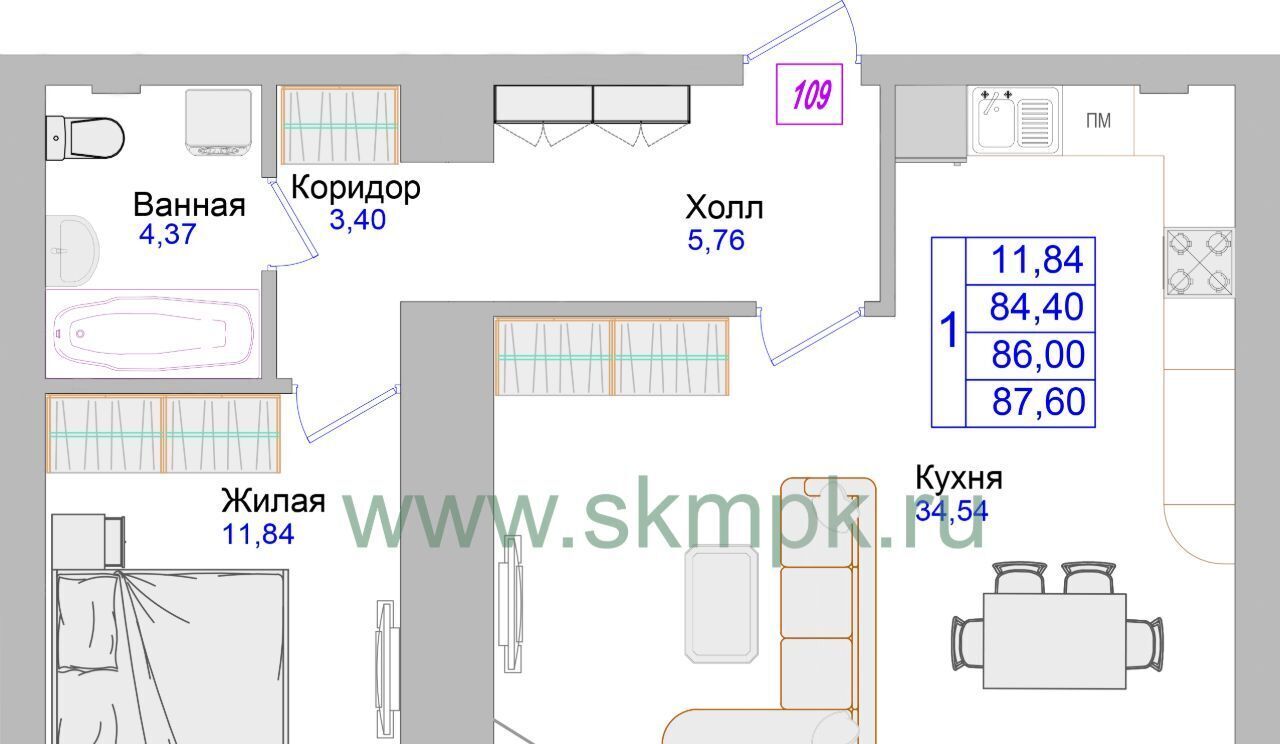 квартира р-н Светлогорский г Светлогорск пр-кт Калининградский 70е АПАРТ - ОТЕЛЬ «ЛАЗУРЬ» фото 1