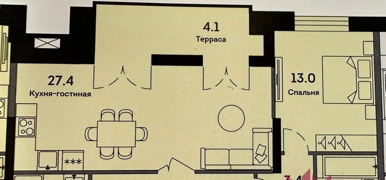 квартира г Москва ул Архитектора Власова 71к/2 Воронцовская фото 4