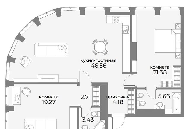 метро Краснопресненская дом 15а апарт-комплекс Sky View муниципальный округ Пресненский фото