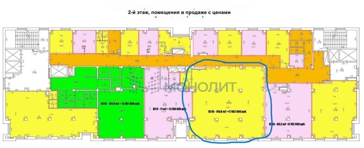 свободного назначения г Нижний Новгород р-н Канавинский Московская ул Гордеевская 107 фото 10