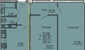 квартира Пенза-2 мкр 6-й 11 р-н Октябрьский фото