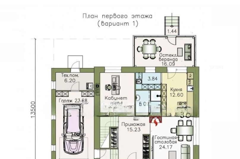 дом р-н Ульяновский с Тетюшское ул Новая фото 2