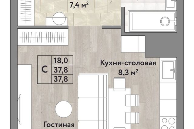 р-н Краснофлотский ЖК Green-2, городской округ Хабаровск фото