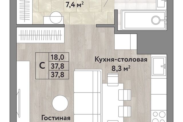 р-н Краснофлотский ЖК Green-2, городской округ Хабаровск фото