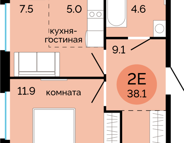 городской округ Пермь, жилой комплекс Красное яблоко фото