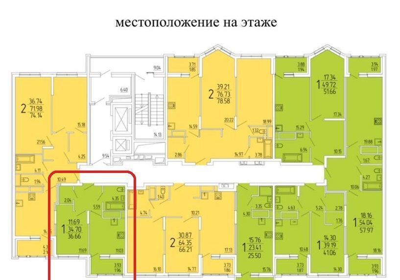 квартира г Пенза р-н Железнодорожный кордон Студёный ул Кордон Студеный 48 ЖК «Акварель» фото 2