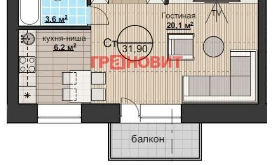 квартира р-н Новосибирский п Озерный Мочищенский сельсовет, Заельцовская, Берёзовая улица, 24, посёлок Озёрный фото 7