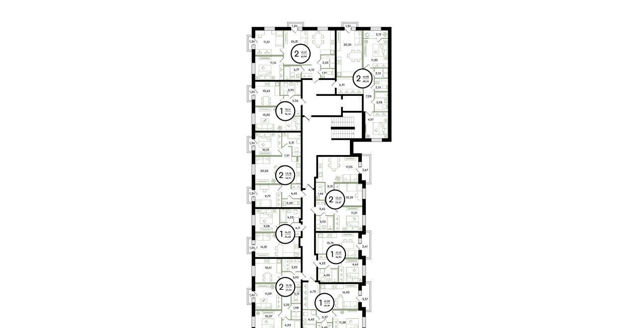 квартира г Тюмень р-н Калининский ул Александра Звягина 3 фото 14