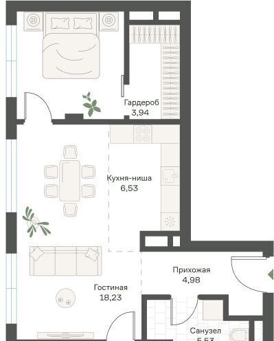 квартира г Москва метро Нахимовский проспект Новые Академики жилой комплекс, 31/2 фото 1