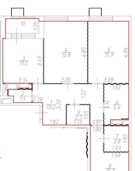 квартира г Москва метро Бабушкинская ул Тайнинская 9к/1 фото 27