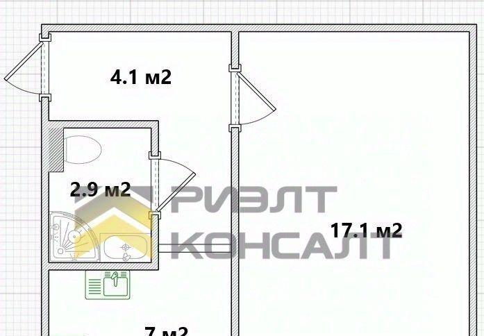 квартира г Омск р-н Кировский ул Лукашевича 3а фото 16