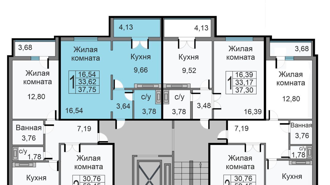 квартира г Калуга р-н Ленинский ул Минская 10 фото 1