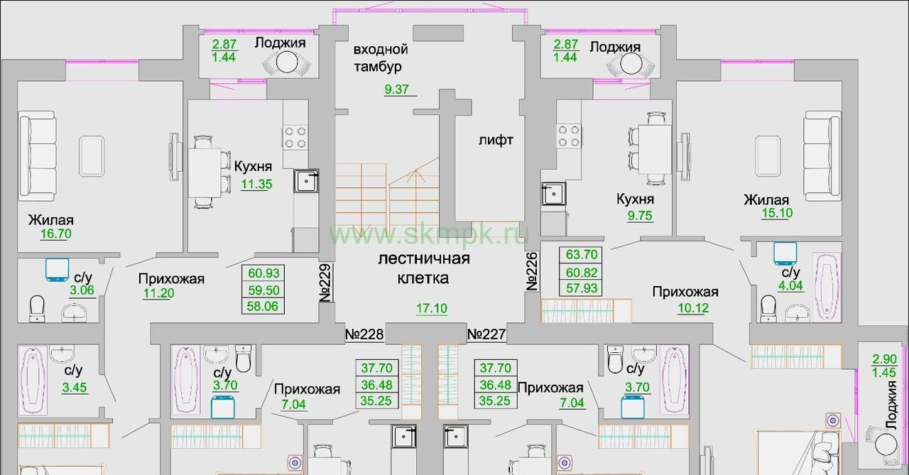 квартира р-н Зеленоградский г Зеленоградск фото 2