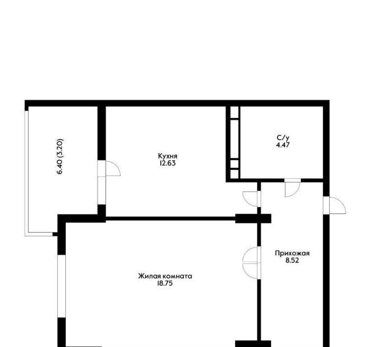 квартира г Краснодар р-н Западный ул им. Дзержинского 95 ЖК AVrorA фото 11