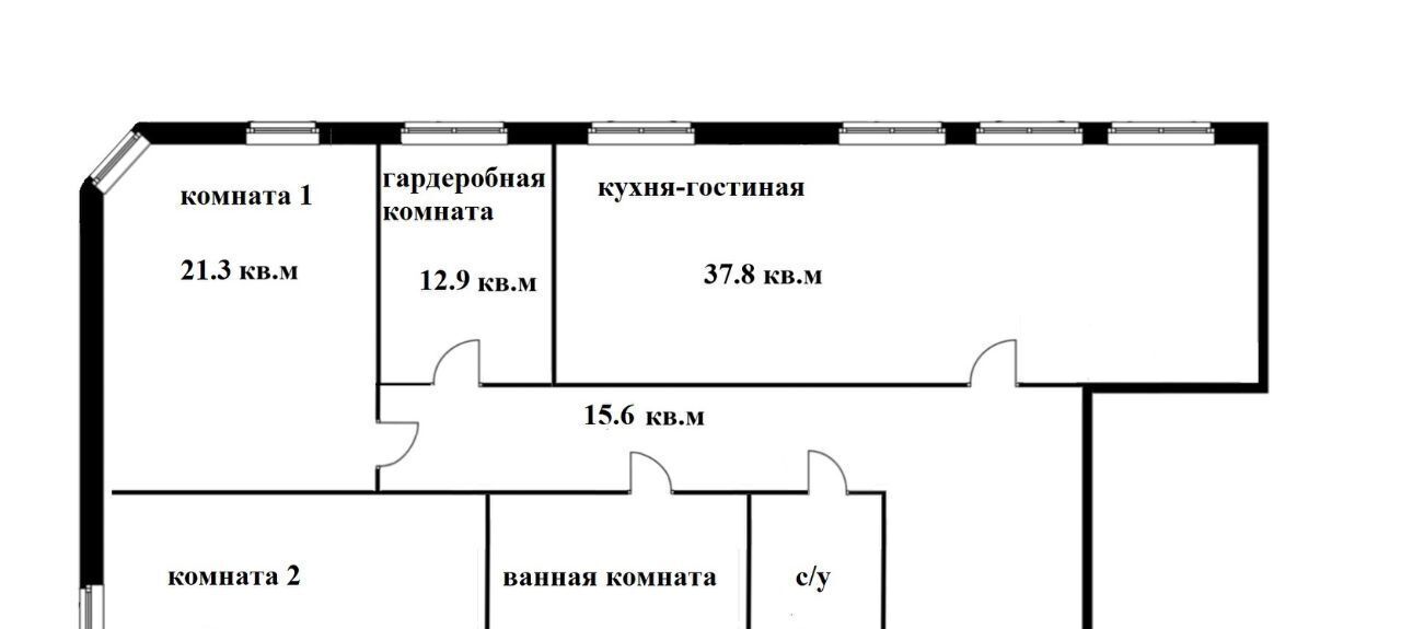 квартира г Москва метро Парк культуры ул Пречистенка 29 фото 35