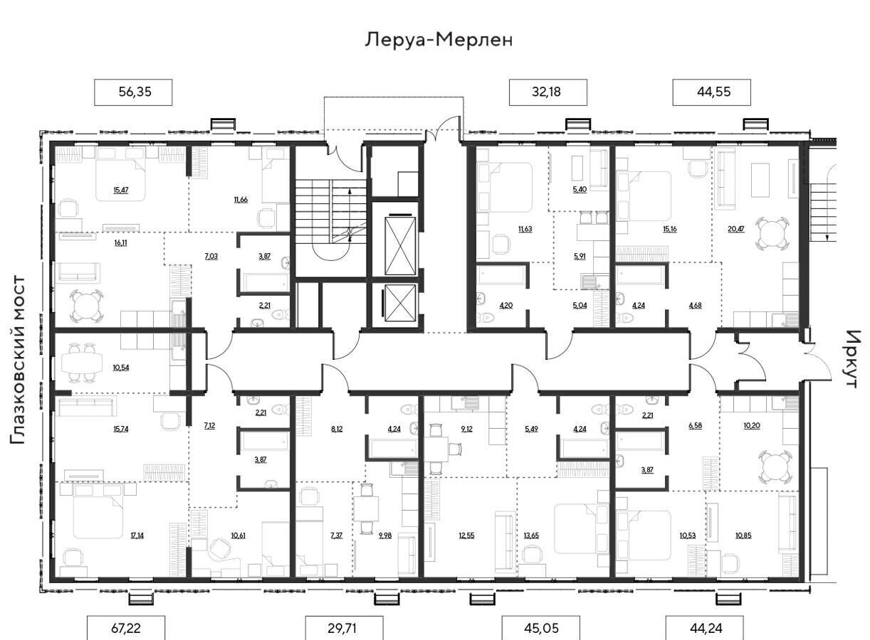 квартира г Иркутск р-н Свердловский ул Набережная Иркута 3 фото 2