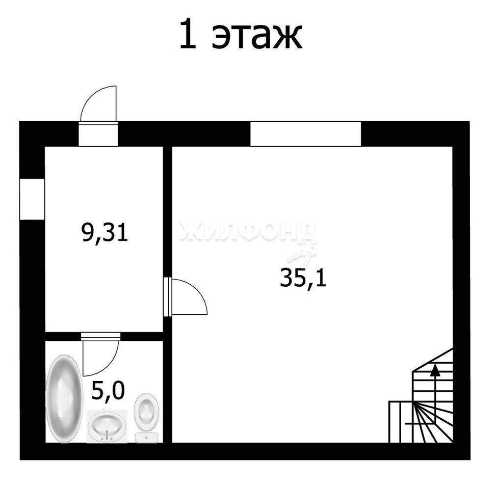 квартира р-н Новосибирский с Новолуговое д. 12 фото 7