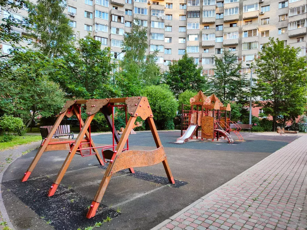 квартира г Санкт-Петербург метро Комендантский Проспект пр-кт Комендантский 11 Ленинградская область фото 18