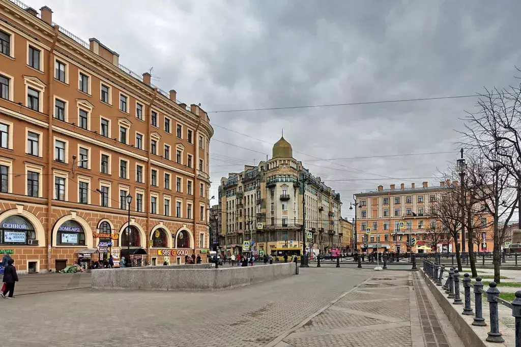 квартира г Санкт-Петербург метро Сенная Площадь пер Спасский 6/8 Ленинградская область фото 11