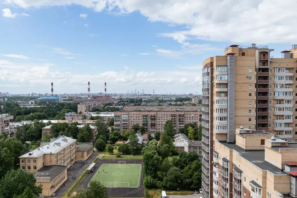 квартира г Санкт-Петербург метро Электросила ул Варшавская 19 к 2, Ленинградская область фото 19