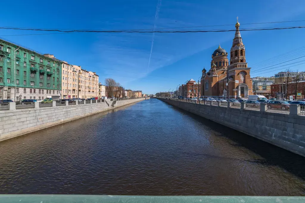 квартира г Санкт-Петербург метро Фрунзенская наб Обводного канала 157/159 Ленинградская область фото 29