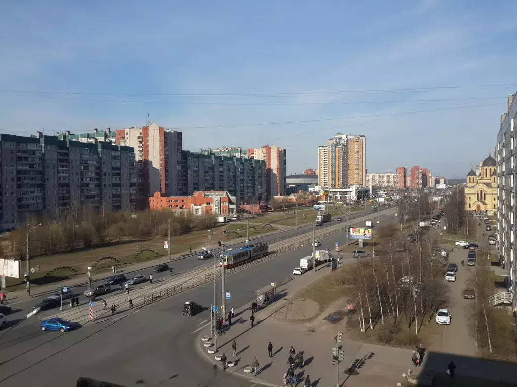 квартира г Санкт-Петербург метро Проспект Большевиков пр-кт Искровский 1/13 Ленинградская область фото 7