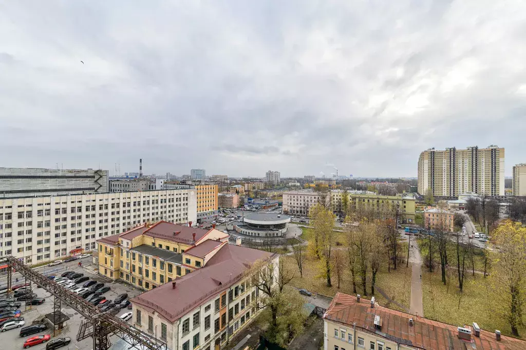 квартира г Санкт-Петербург метро Пролетарская пр-кт Обуховской Обороны 110 к 1, Ленинградская область фото 28