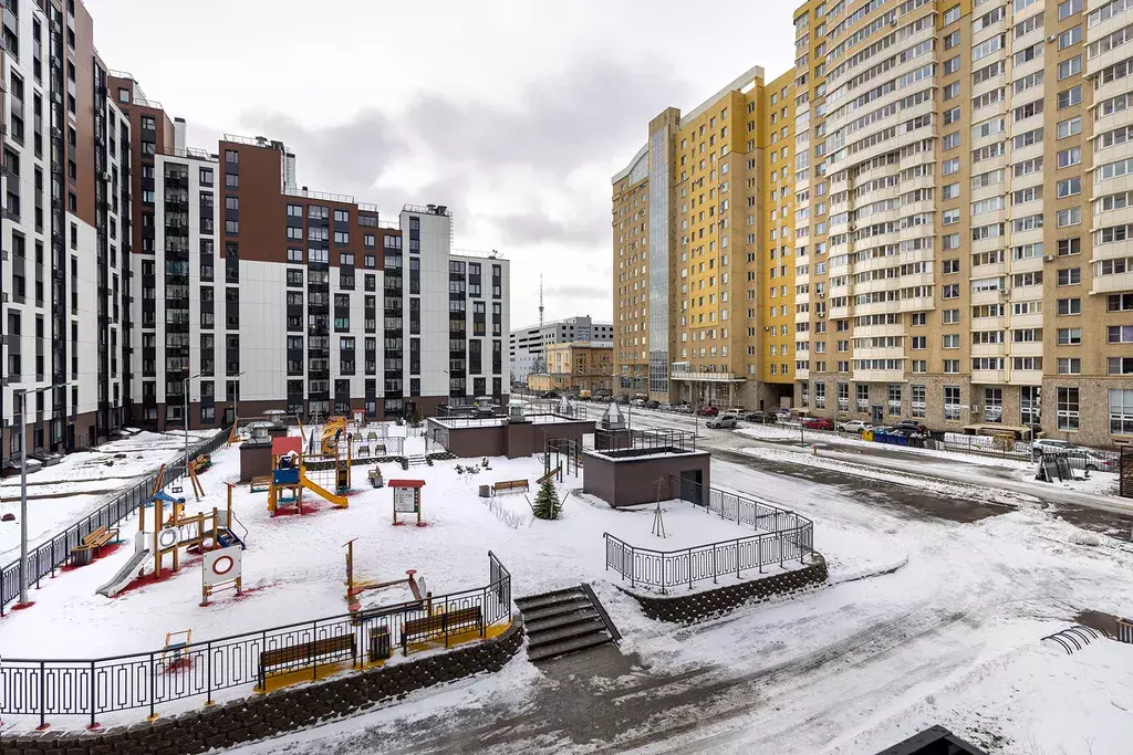 квартира г Санкт-Петербург метро Лесная ул Студенческая 14 к 1, Ленинградская область фото 29