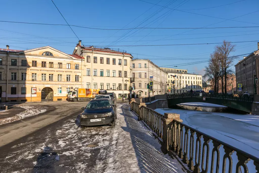 квартира г Санкт-Петербург метро Садовая пер Гривцова 9б Ленинградская область фото 31