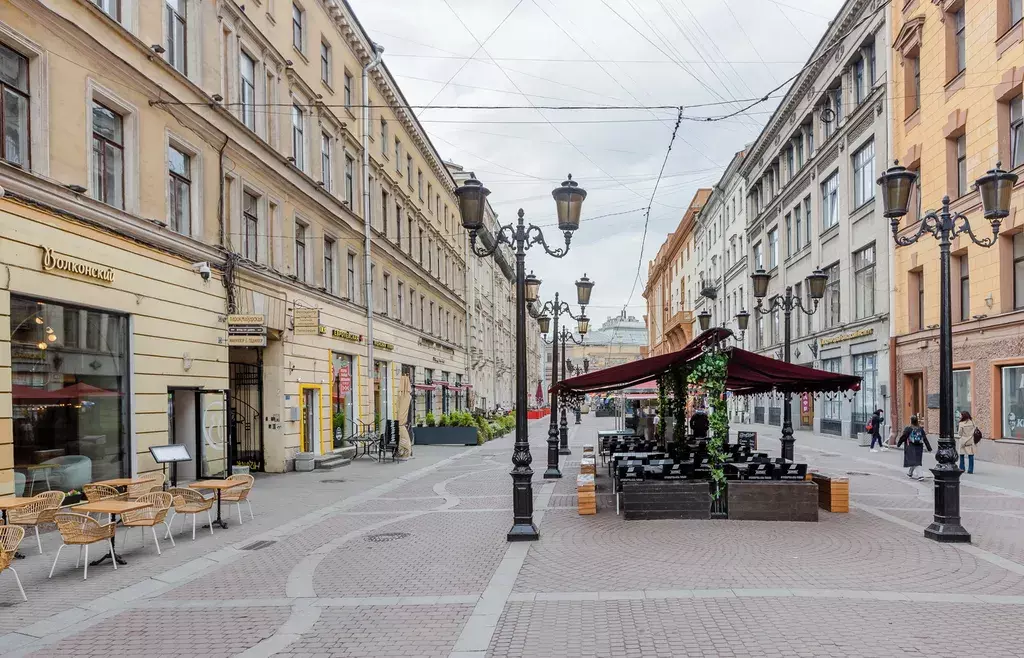 квартира г Санкт-Петербург метро Гостиный Двор ул Малая Садовая 3/54 Ленинградская область фото 18