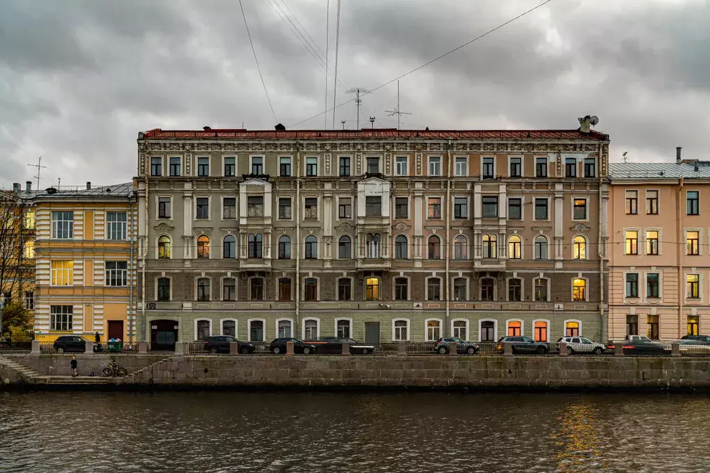 квартира г Санкт-Петербург метро Балтийская наб Реки Фонтанки 150 Ленинградская область фото 23