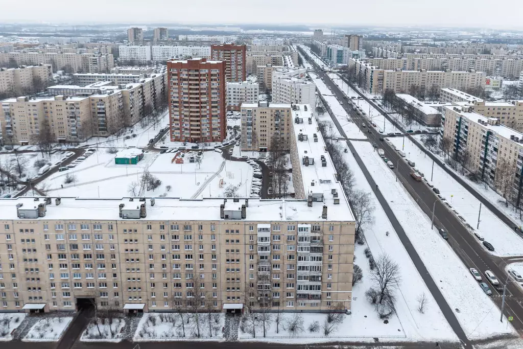 квартира г Санкт-Петербург ул Будапештская 102 Дуна́йская, Ленинградская область фото 15