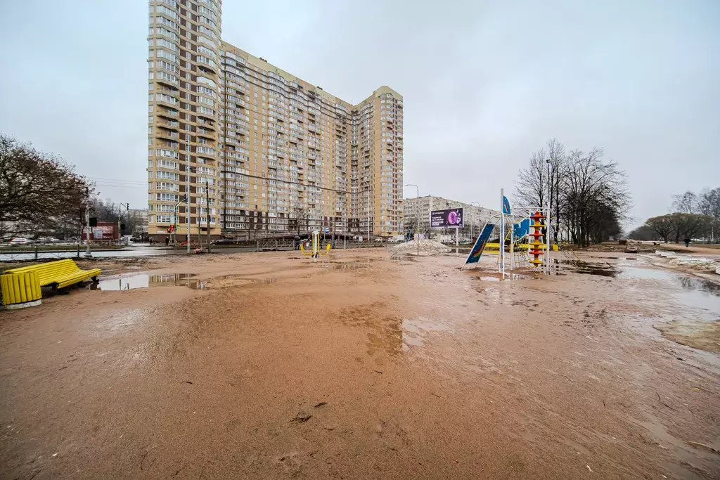 квартира г Санкт-Петербург метро Гражданский Проспект пр-кт Луначарского 78 к 5, Ленинградская область фото 35