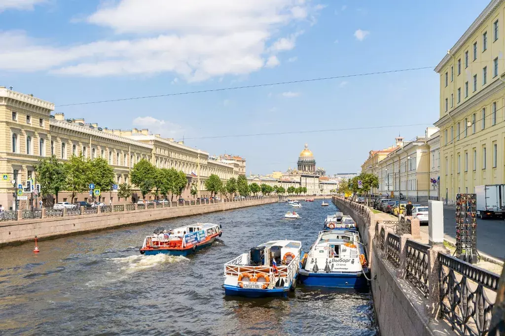 квартира г Санкт-Петербург метро Садовая ул Глинки 3/5-7 Ленинградская область фото 23