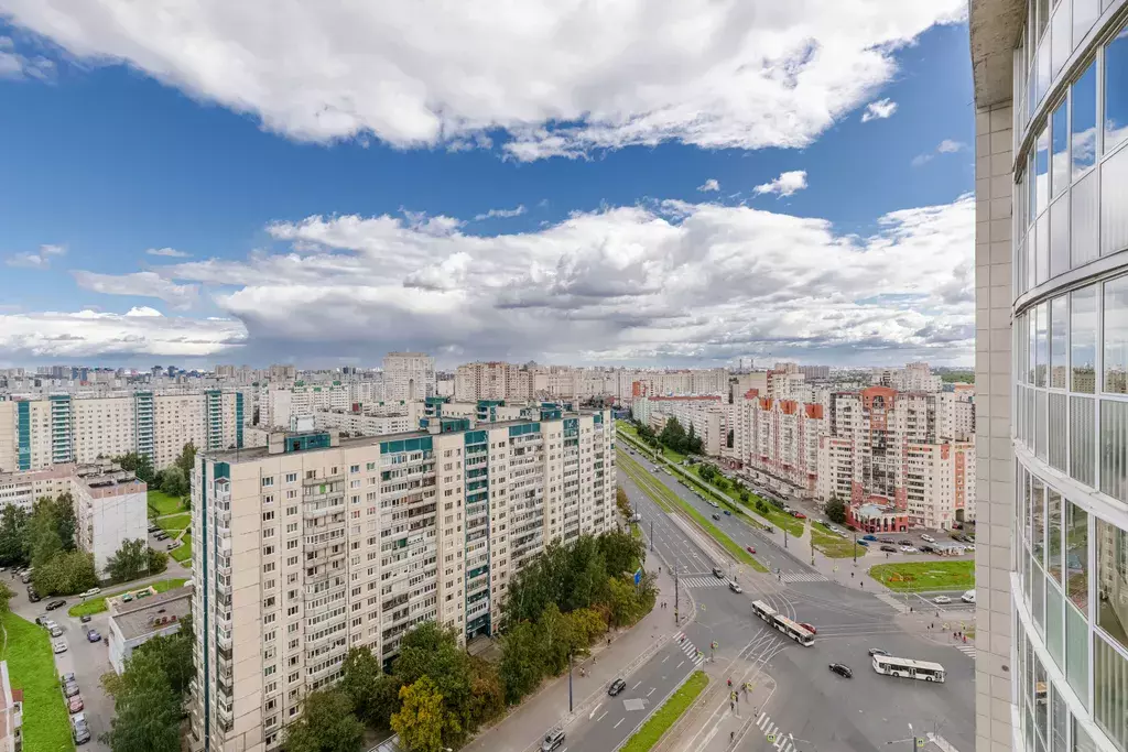 квартира г Санкт-Петербург метро Комендантский Проспект пр-кт Авиаконструкторов 2 Ленинградская область фото 14