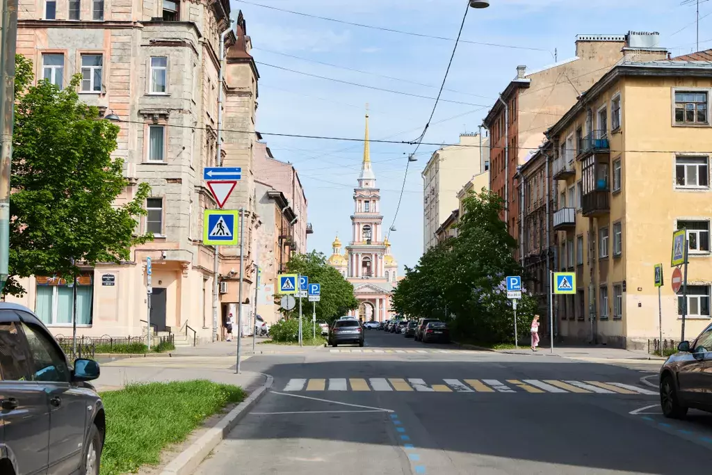 квартира г Санкт-Петербург метро Обводный Канал 1 ул Боровая 34/24б Ленинградская область фото 21