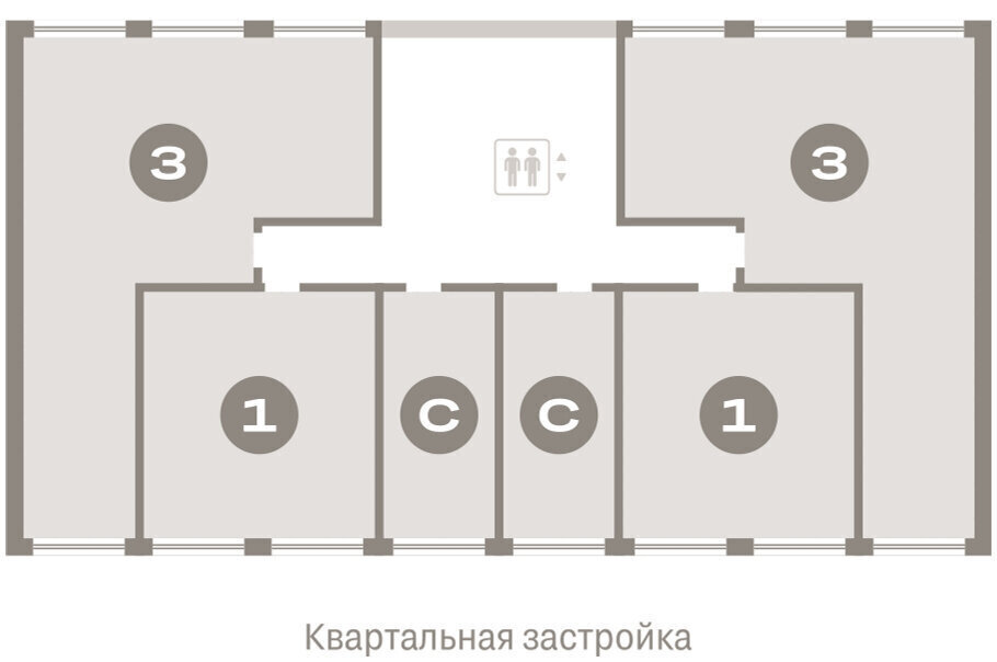 квартира г Тюмень ул Мысовская 26к/1 ЖК «Зарека» Центральный административный округ фото 2