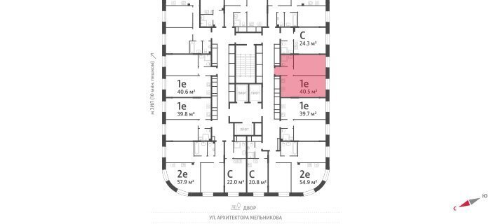 квартира г Москва метро ЗИЛ б-р Братьев Весниных фото 2