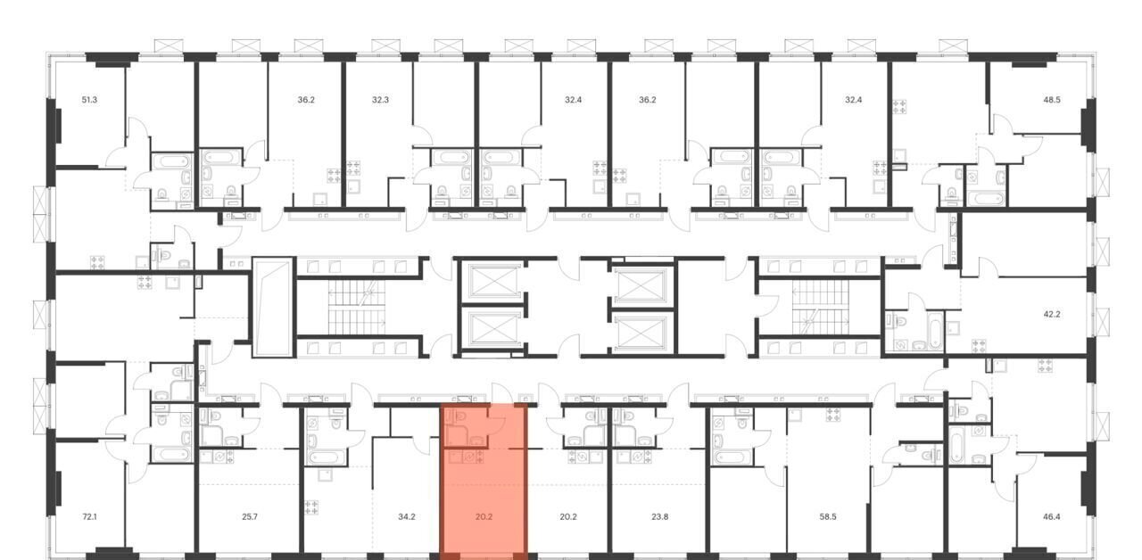 квартира г Москва метро Озерная ЖК Новое Очаково село Очаково, к 1. 1 фото 2