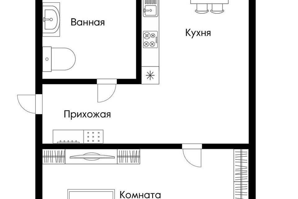 квартира г Краснодар п Российский ул им. Атамана Бабыча 11 муниципальное образование Краснодар фото 10