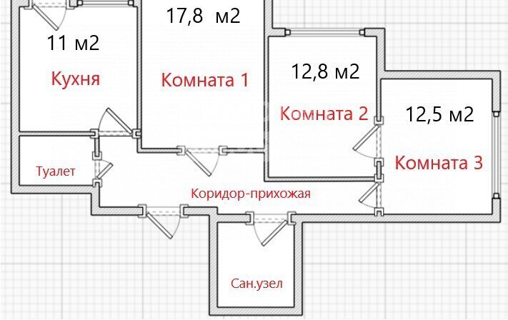 квартира г Москва метро Новогиреево ул Металлургов 56/2 фото 15