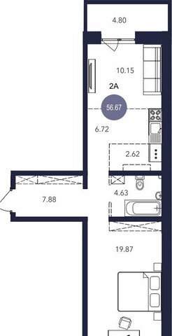 ЖК «Первый» ул. Металлургов, д. 8, блок-секция 1 фото