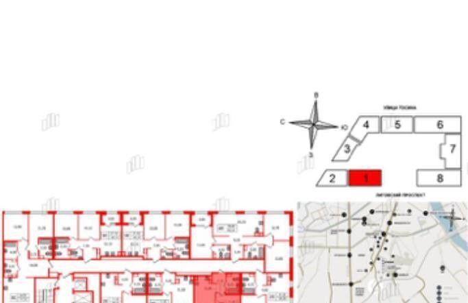 квартира г Санкт-Петербург метро Обводный Канал 1 ЖК «Куинджи» Аэронавт жилой комплекс фото 2