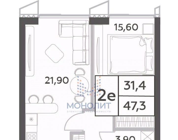 квартира г Москва пр-кт Генерала Дорохова 1к/3 Матвеевская фото 2